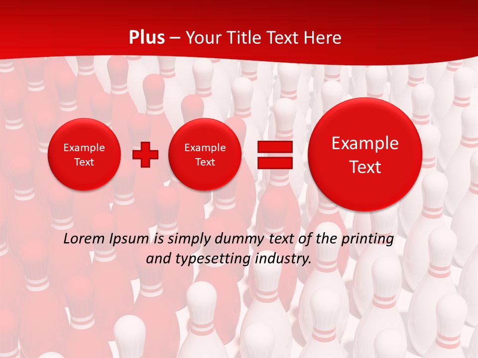 Team White Vector PowerPoint Template