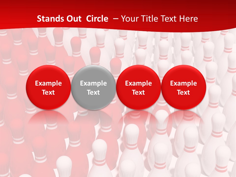 Team White Vector PowerPoint Template