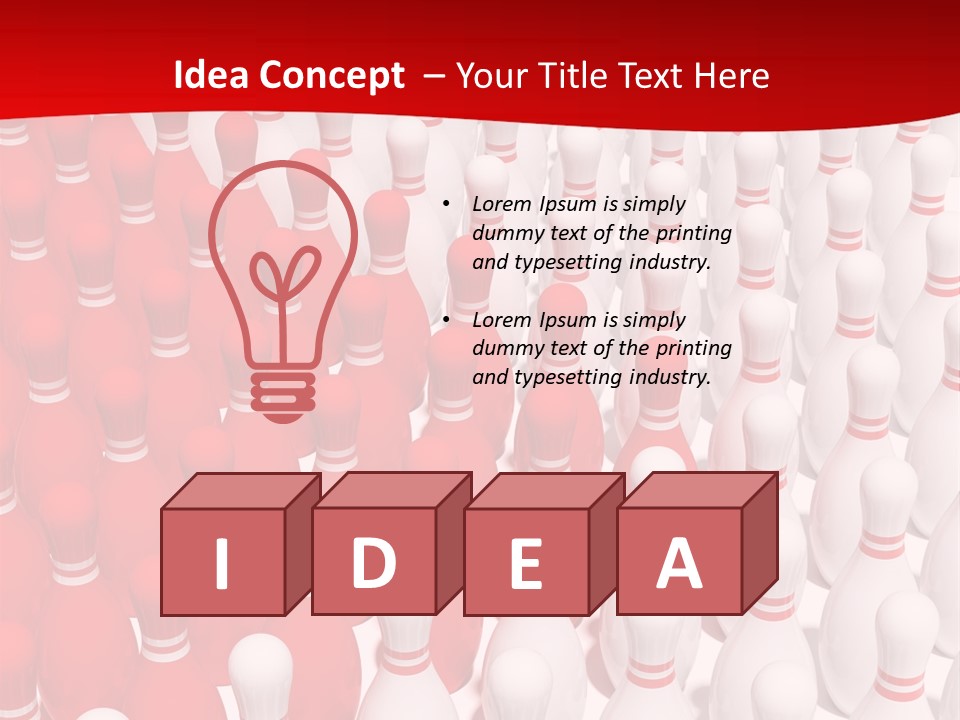 Team White Vector PowerPoint Template