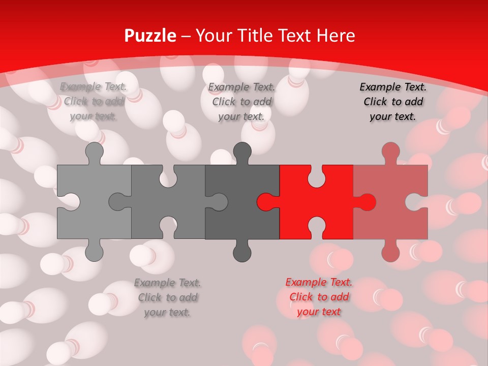 Aspiration Out Bowling PowerPoint Template