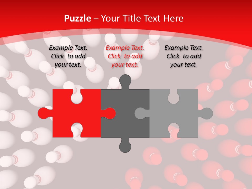 Aspiration Out Bowling PowerPoint Template