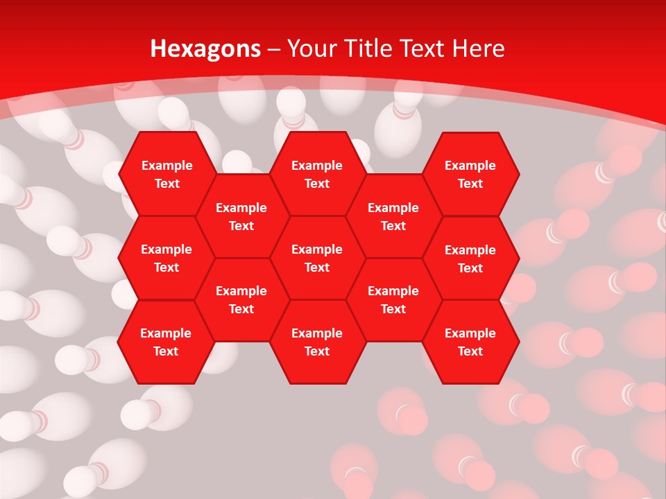 Aspiration Out Bowling PowerPoint Template