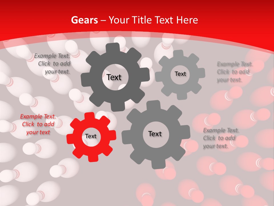 Aspiration Out Bowling PowerPoint Template