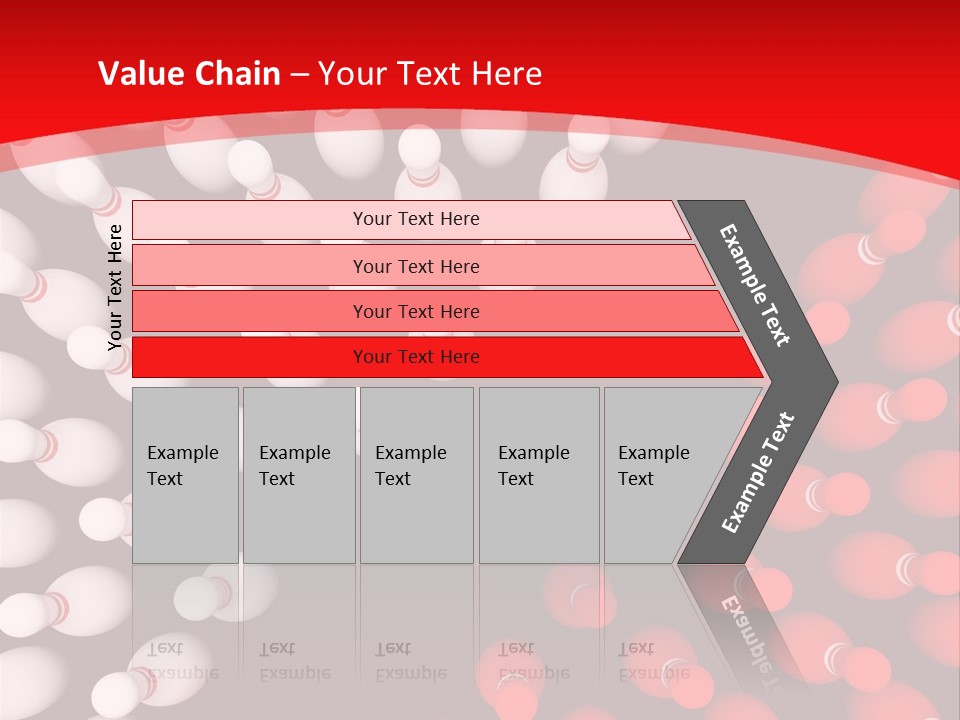 Aspiration Out Bowling PowerPoint Template
