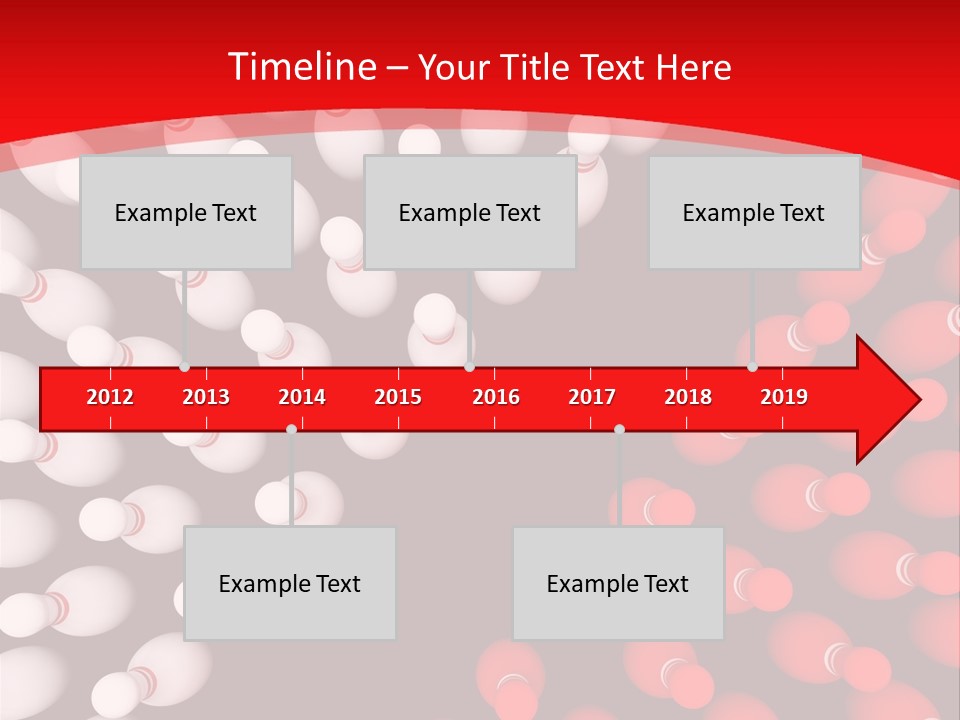 Aspiration Out Bowling PowerPoint Template