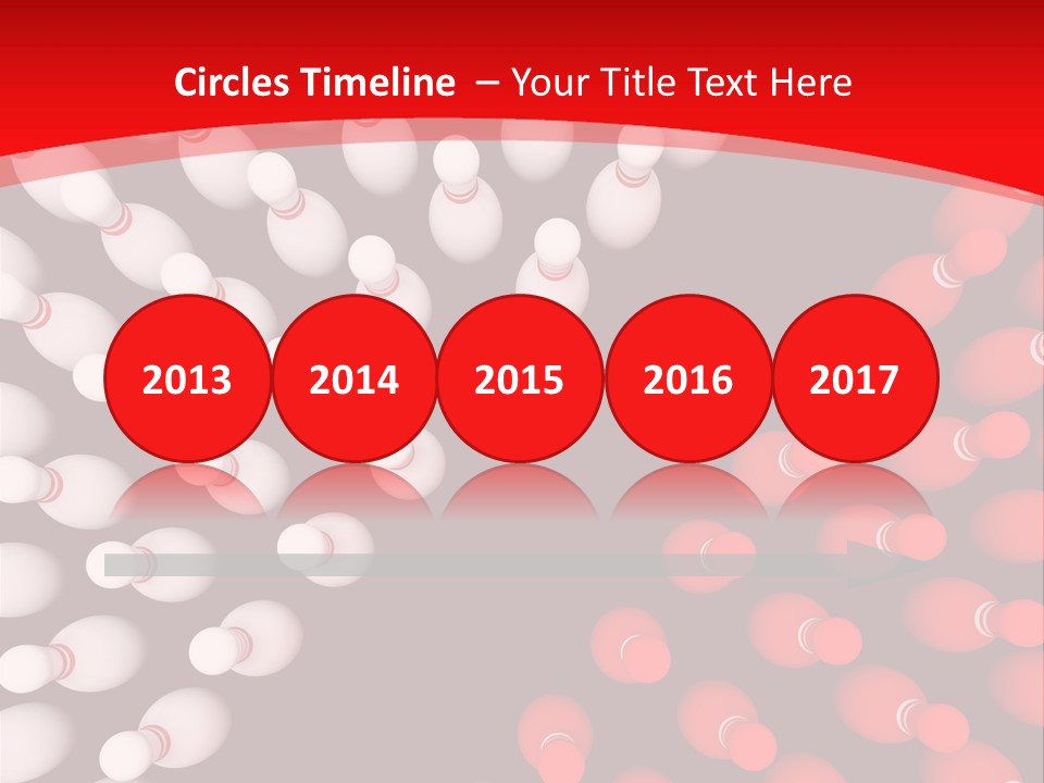 Aspiration Out Bowling PowerPoint Template