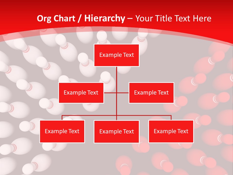 Aspiration Out Bowling PowerPoint Template