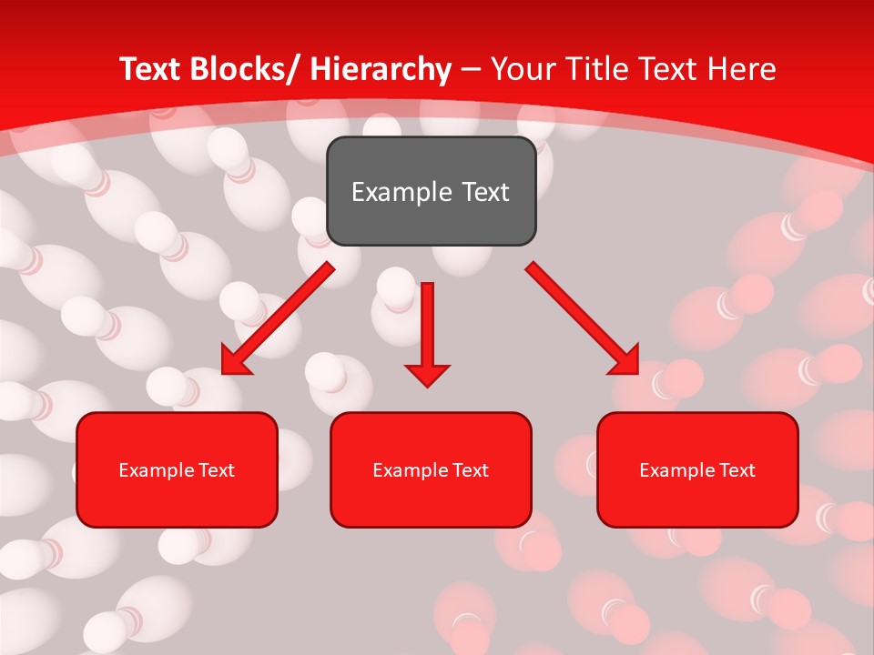 Aspiration Out Bowling PowerPoint Template