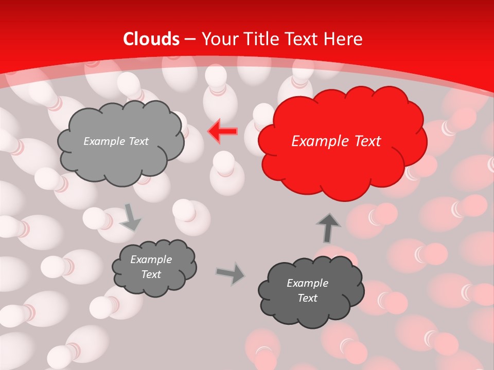 Aspiration Out Bowling PowerPoint Template
