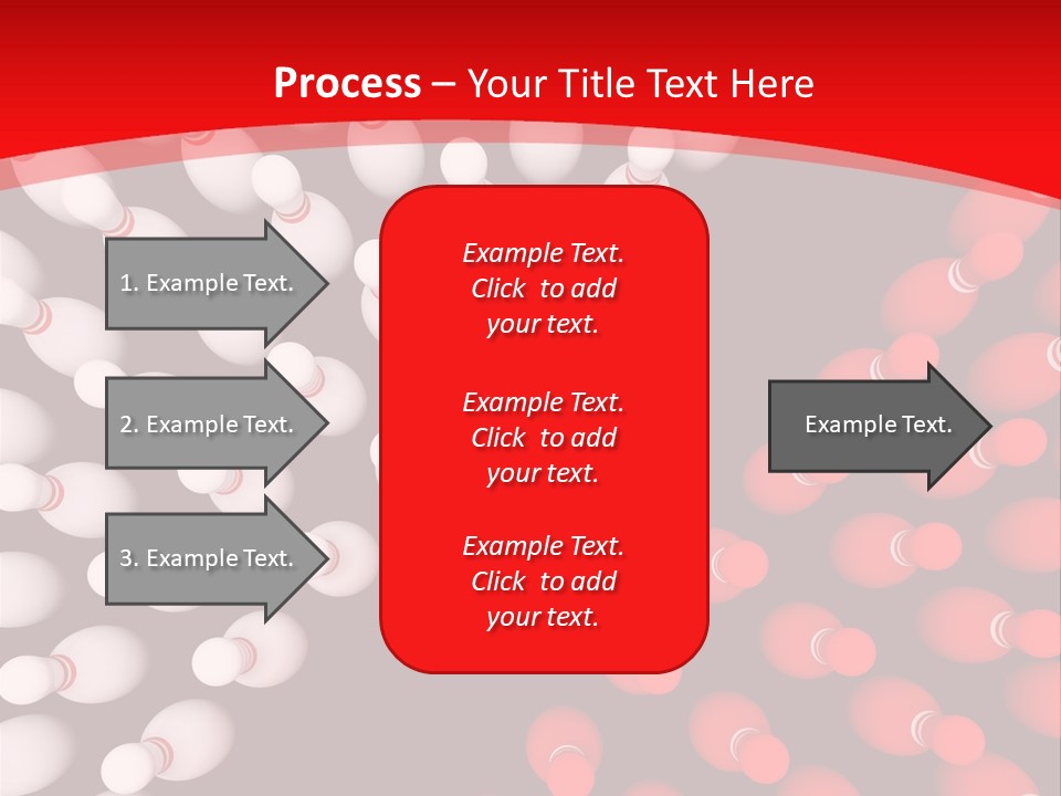 Aspiration Out Bowling PowerPoint Template