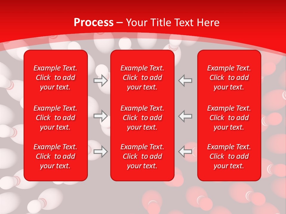 Aspiration Out Bowling PowerPoint Template