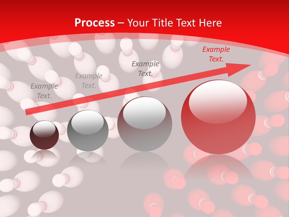 Aspiration Out Bowling PowerPoint Template