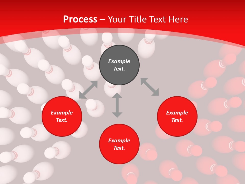 Aspiration Out Bowling PowerPoint Template