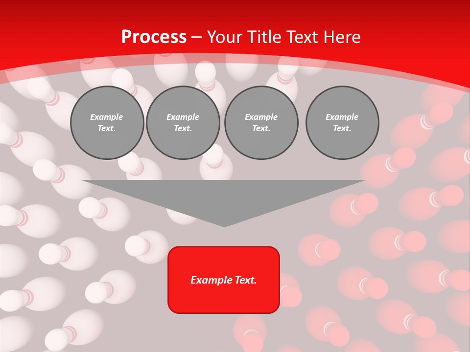 Aspiration Out Bowling PowerPoint Template