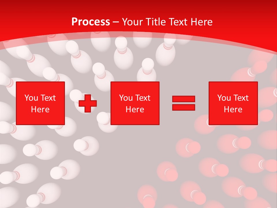 Aspiration Out Bowling PowerPoint Template