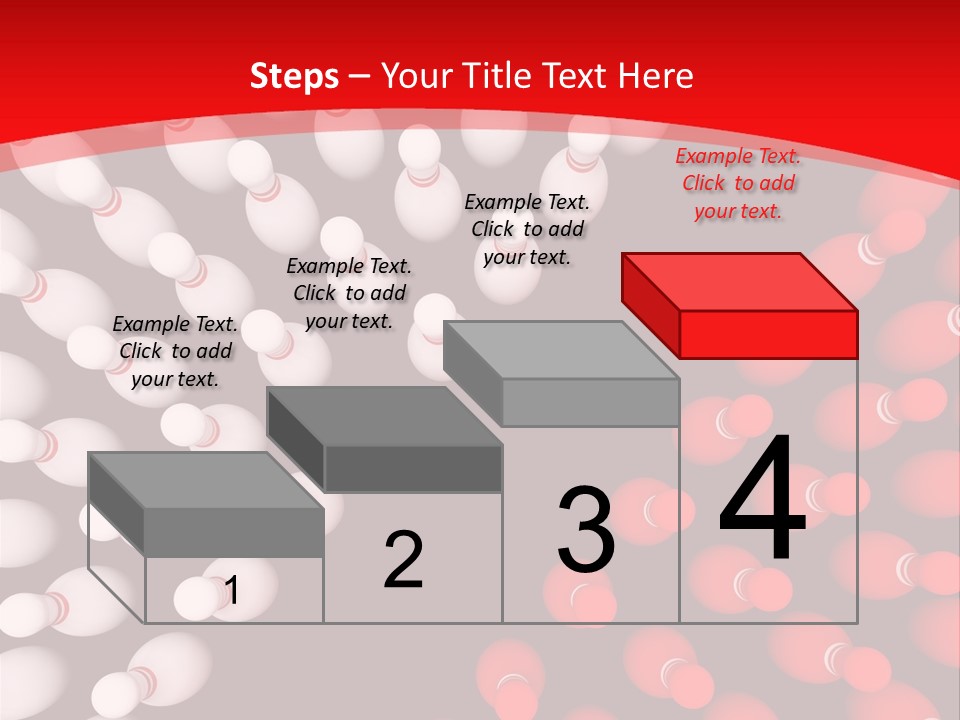Aspiration Out Bowling PowerPoint Template