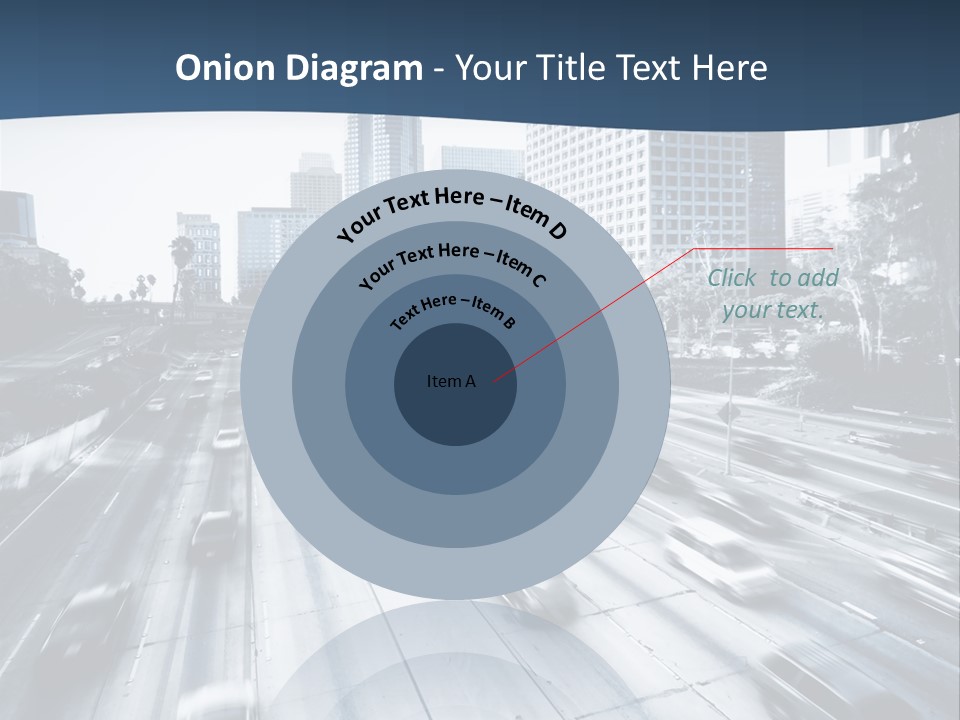 Sky Fast Bridge PowerPoint Template