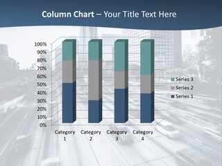 Sky Fast Bridge PowerPoint Template