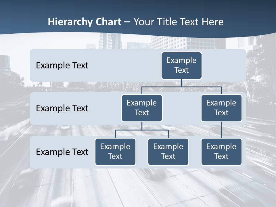 Sky Fast Bridge PowerPoint Template