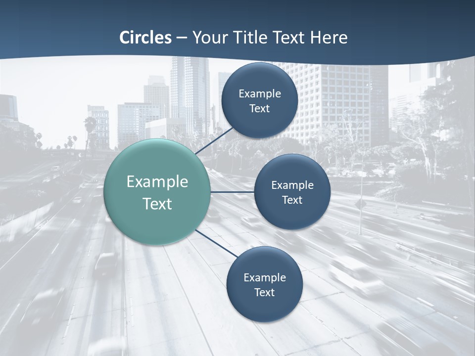 Sky Fast Bridge PowerPoint Template