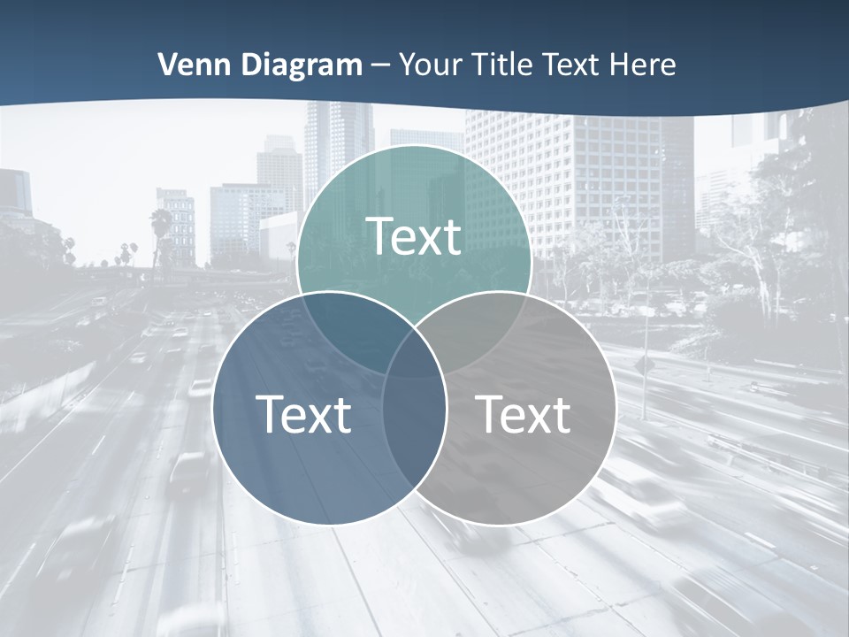 Sky Fast Bridge PowerPoint Template