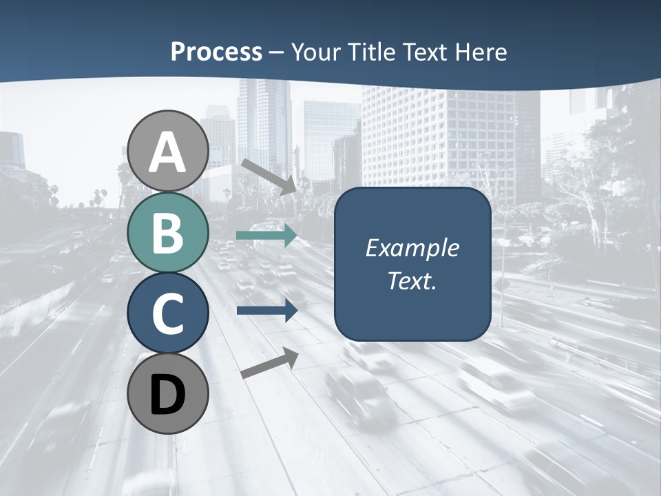 Sky Fast Bridge PowerPoint Template