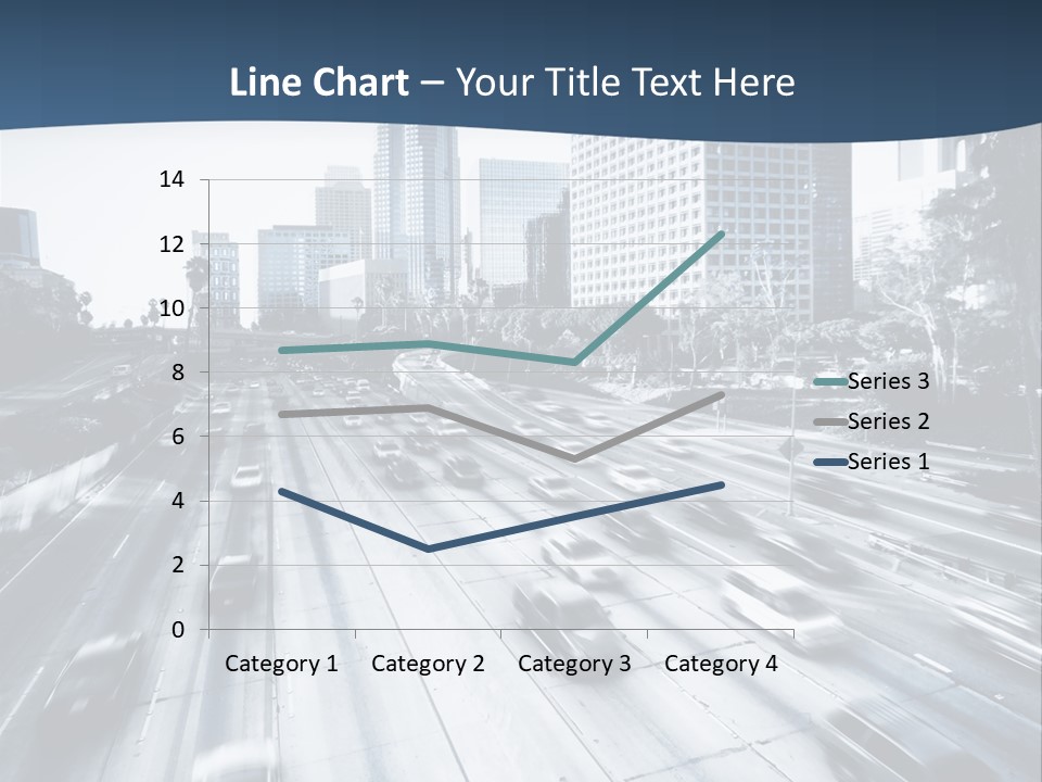 Sky Fast Bridge PowerPoint Template