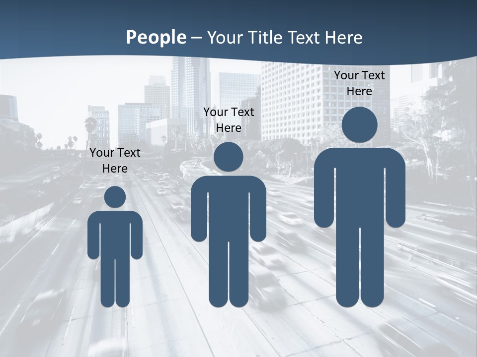 Sky Fast Bridge PowerPoint Template
