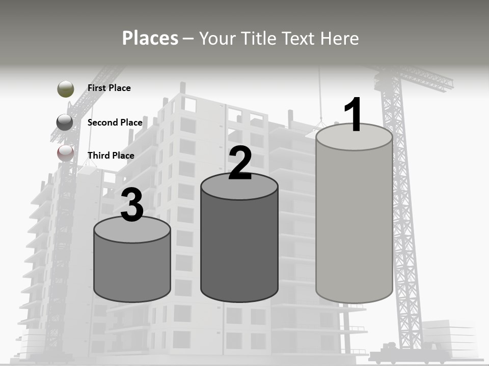 Architect Flat Engineering PowerPoint Template