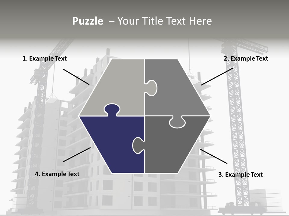 Architect Flat Engineering PowerPoint Template