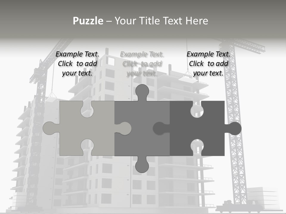 Architect Flat Engineering PowerPoint Template