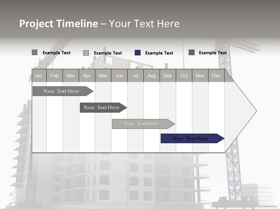 Architect Flat Engineering PowerPoint Template