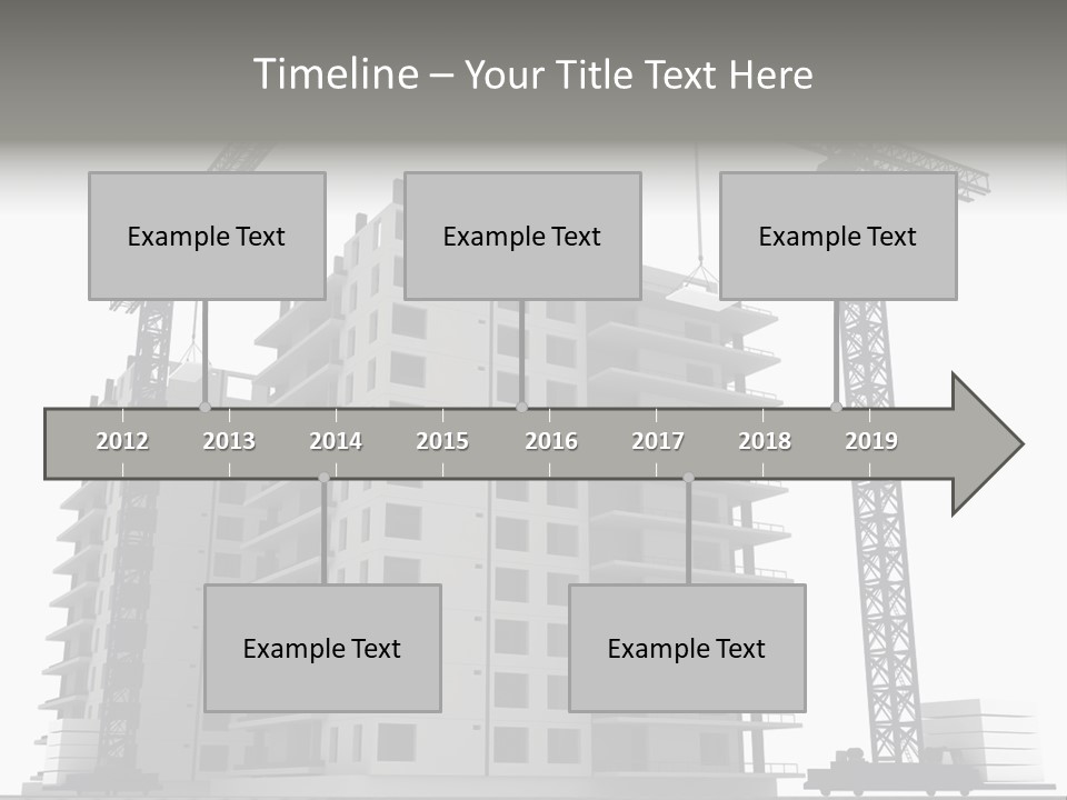 Architect Flat Engineering PowerPoint Template