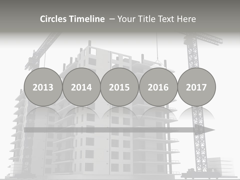 Architect Flat Engineering PowerPoint Template