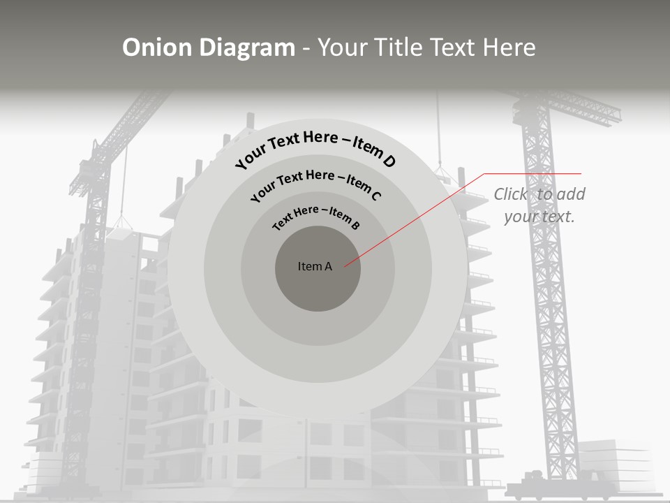 Architect Flat Engineering PowerPoint Template