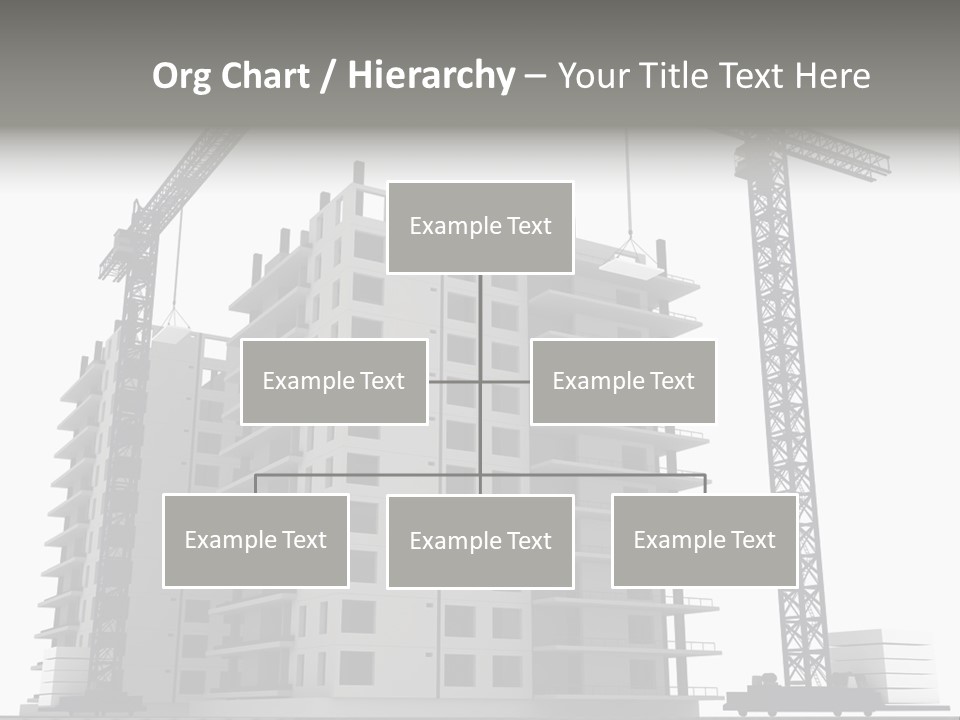 Architect Flat Engineering PowerPoint Template