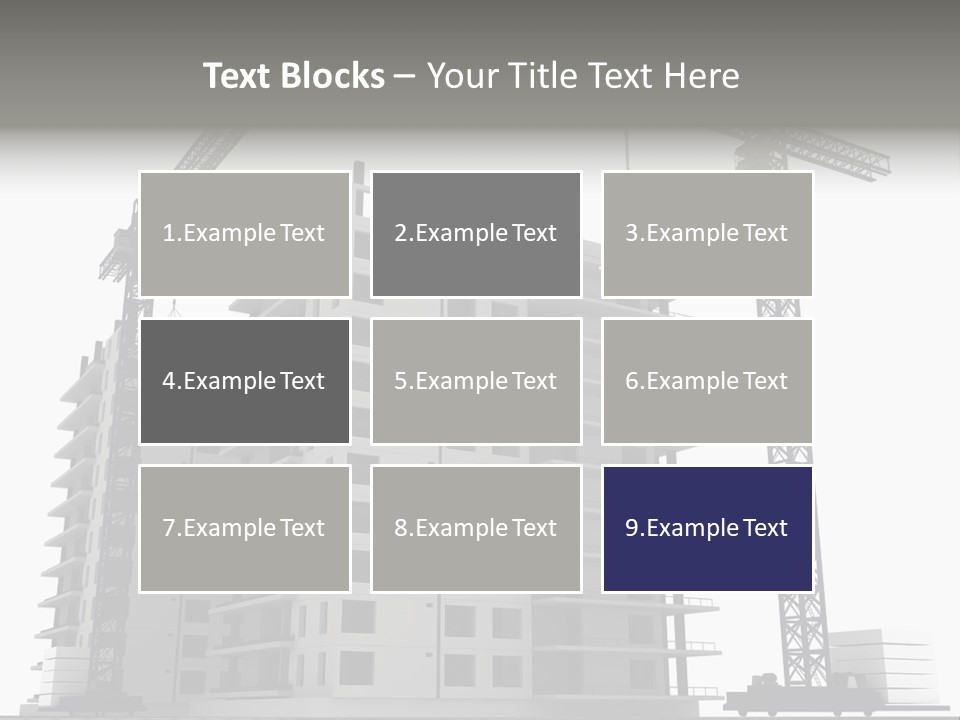 Architect Flat Engineering PowerPoint Template