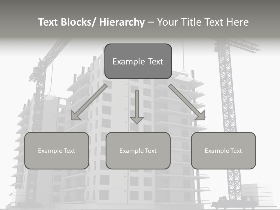 Architect Flat Engineering PowerPoint Template