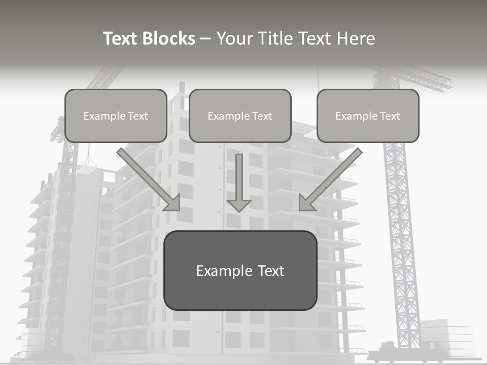 Architect Flat Engineering PowerPoint Template