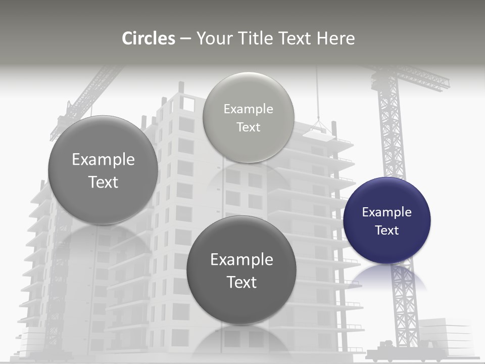 Architect Flat Engineering PowerPoint Template