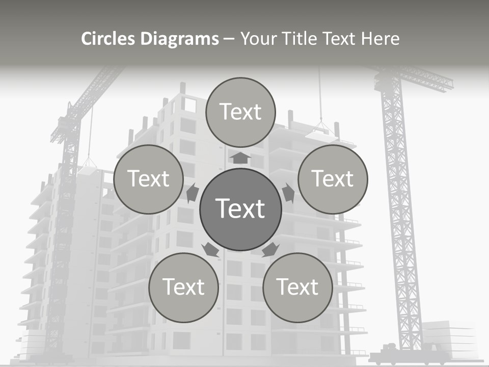 Architect Flat Engineering PowerPoint Template