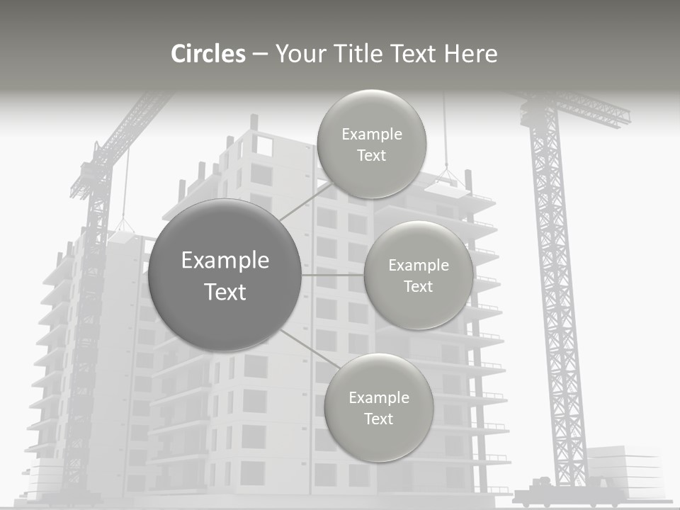 Architect Flat Engineering PowerPoint Template