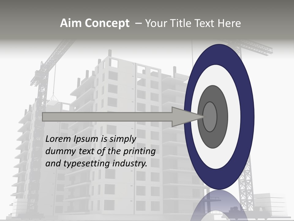 Architect Flat Engineering PowerPoint Template