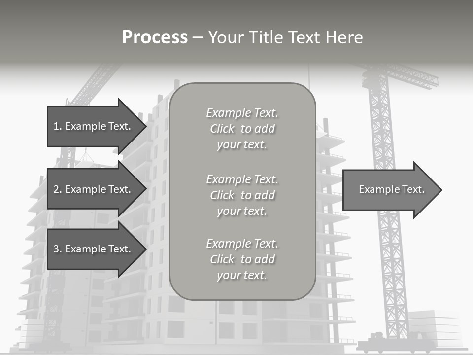 Architect Flat Engineering PowerPoint Template