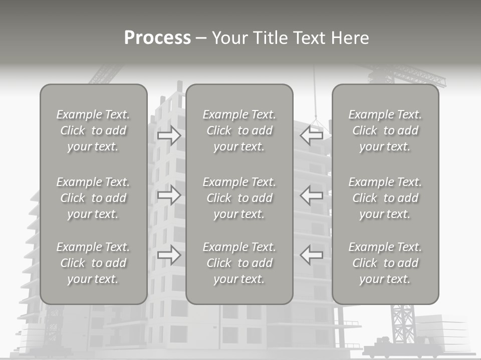 Architect Flat Engineering PowerPoint Template