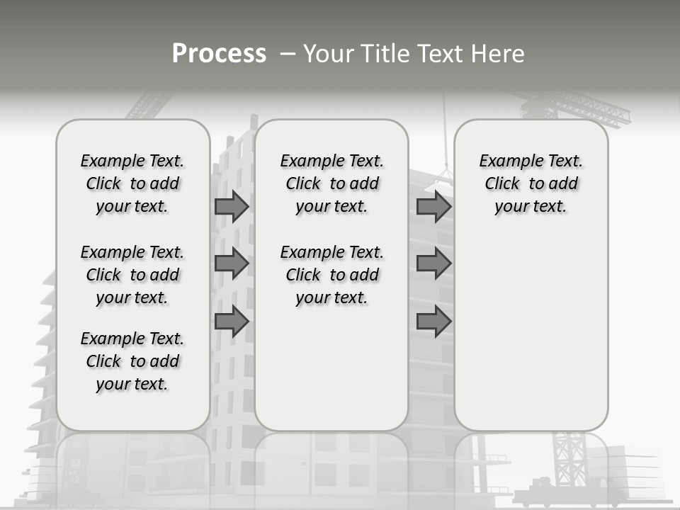 Architect Flat Engineering PowerPoint Template