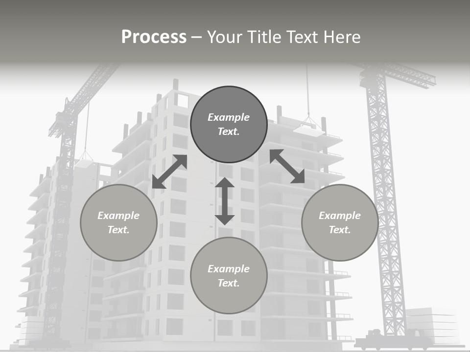 Architect Flat Engineering PowerPoint Template