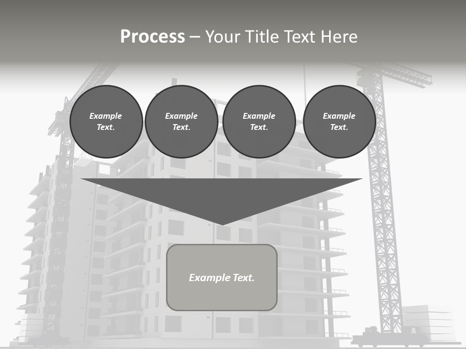 Architect Flat Engineering PowerPoint Template