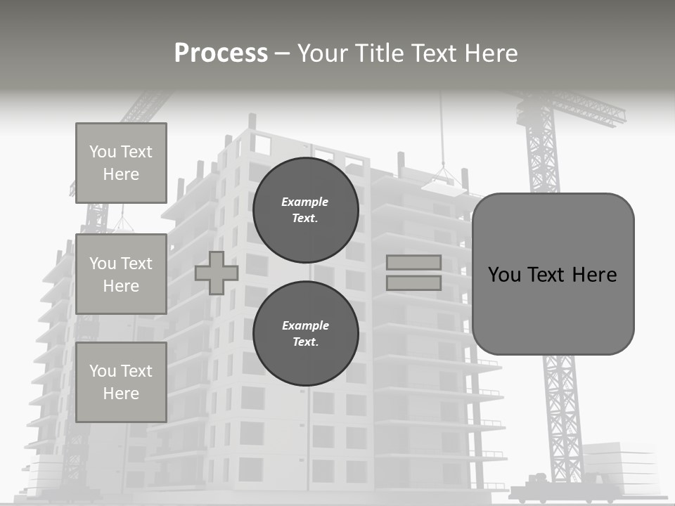 Architect Flat Engineering PowerPoint Template