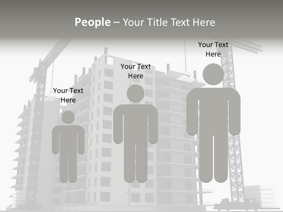 Architect Flat Engineering PowerPoint Template